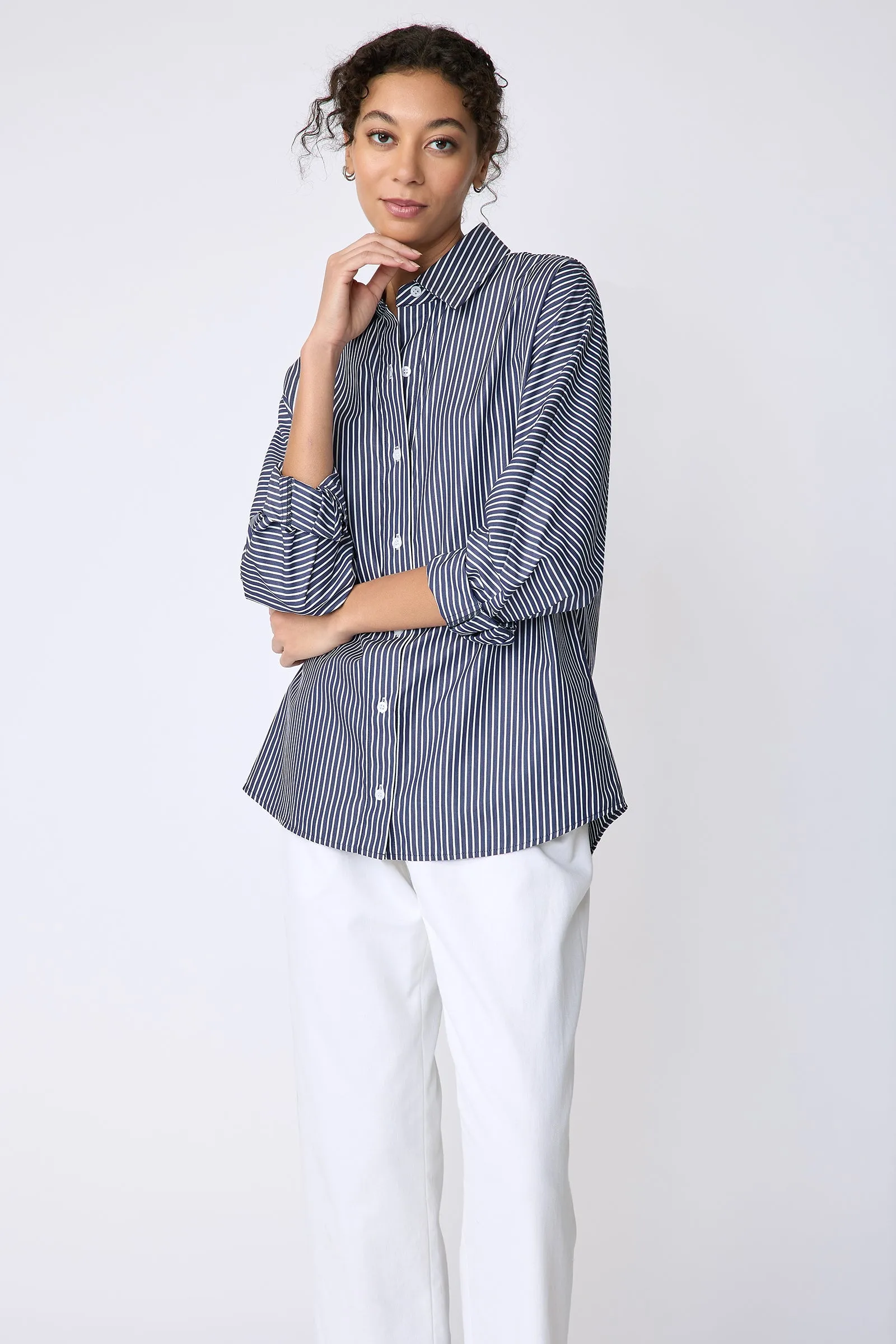 Lauren Blouse in Savoy Stripe