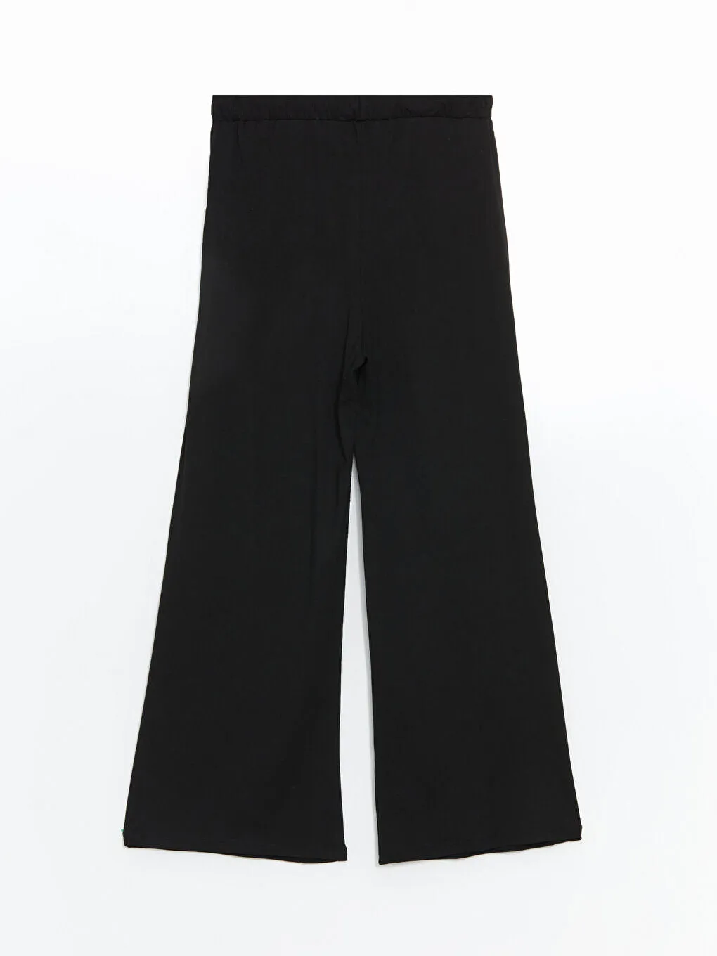 LCW DREAM Black Elastic Waist Women Pajama Bottoms