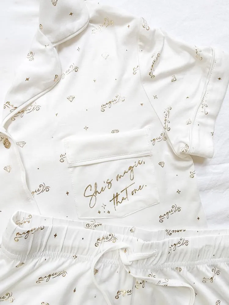 Le La Lo Magical 2pc Pajama Set - Mama