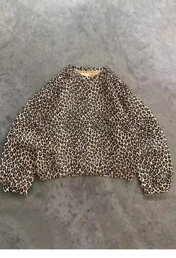 Leopard Hoodie with pajamas and shirt