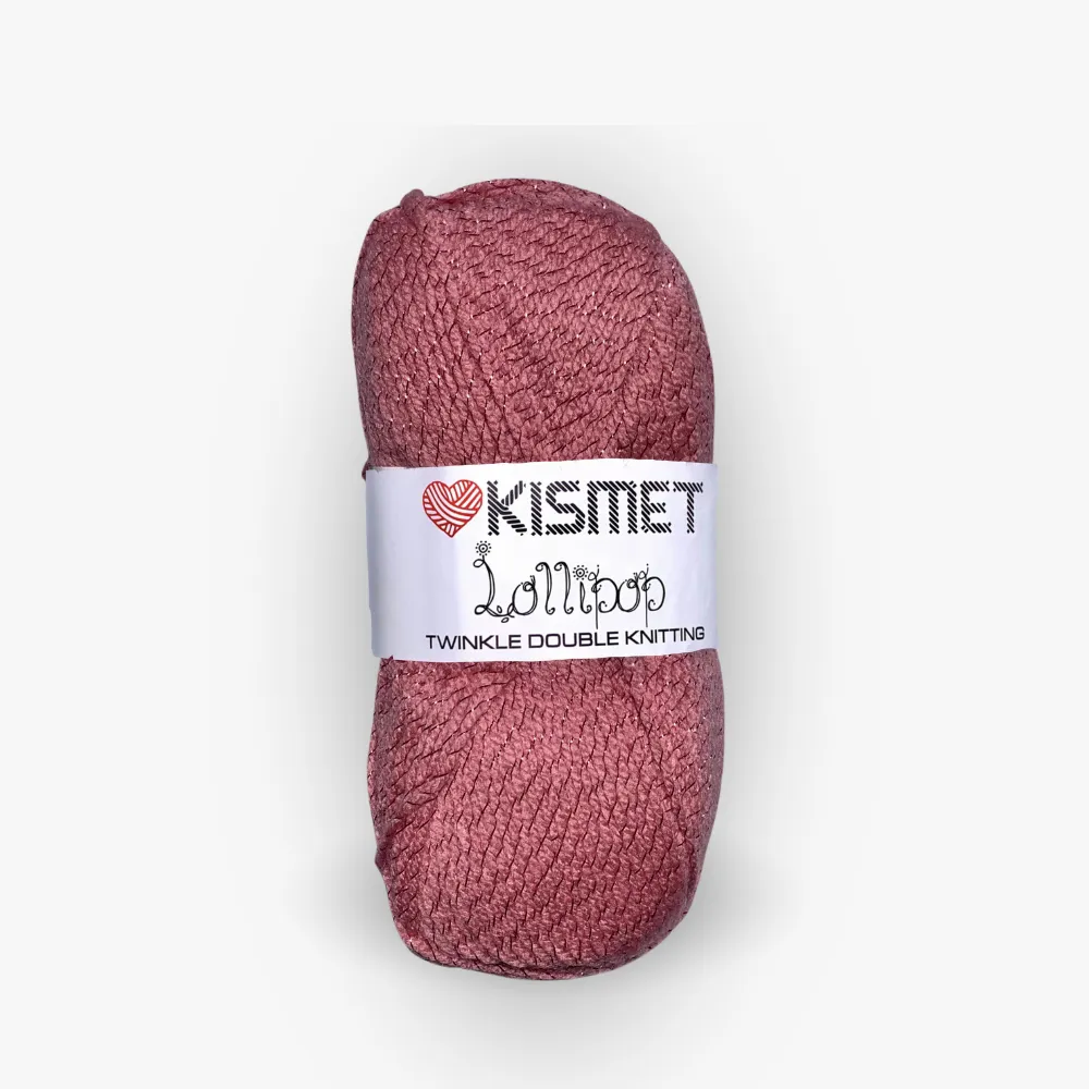 Lollipop Twinkle Dbl Knit Dusty Pink #04 CLOSEOUT