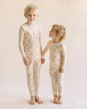 long pajama set | bunny