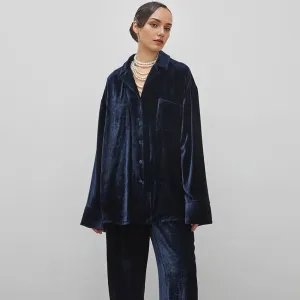 Loose Long Sleeved Casual Cardigan Pajamas