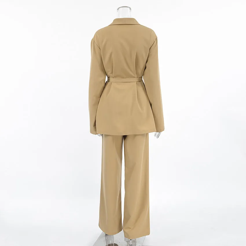 Loose Warm Long Sleeves Two Piece Set