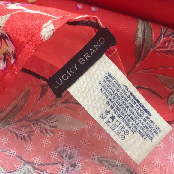 Lucky Brand Floral Textured Kimono
