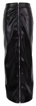 Luxe Allure High-Slit Maxi Skirt