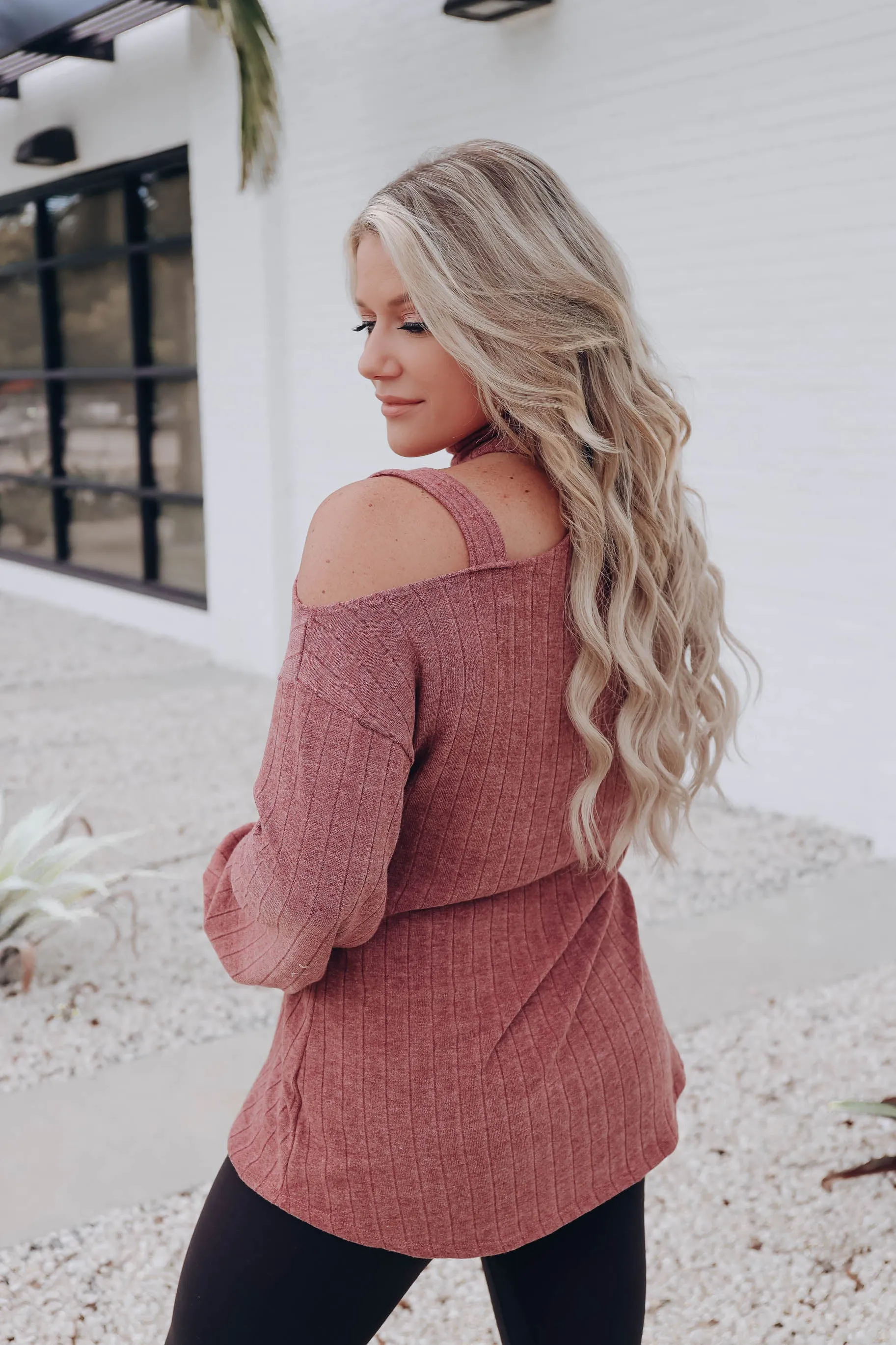 Maddox Off Shoulder Sweater