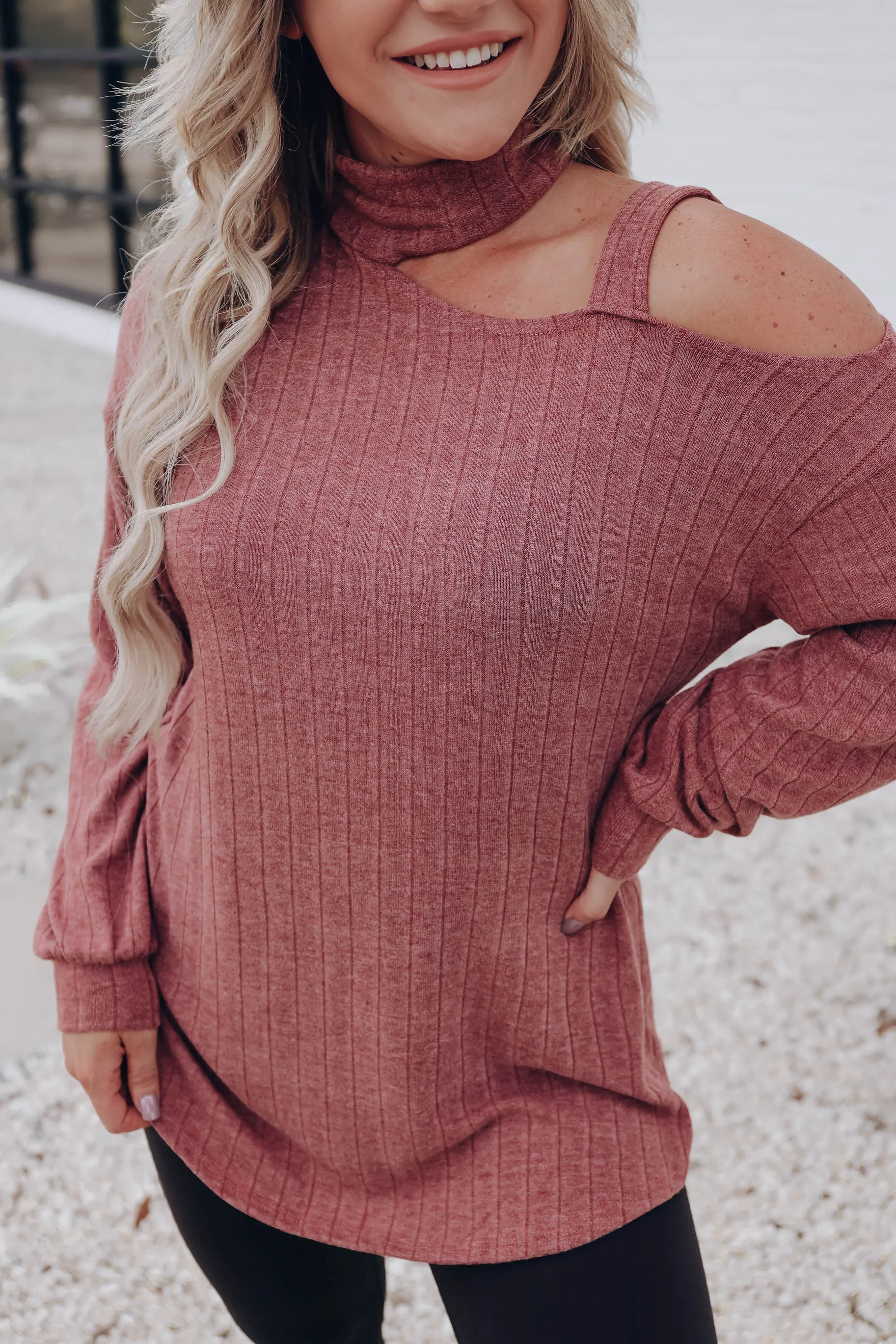 Maddox Off Shoulder Sweater