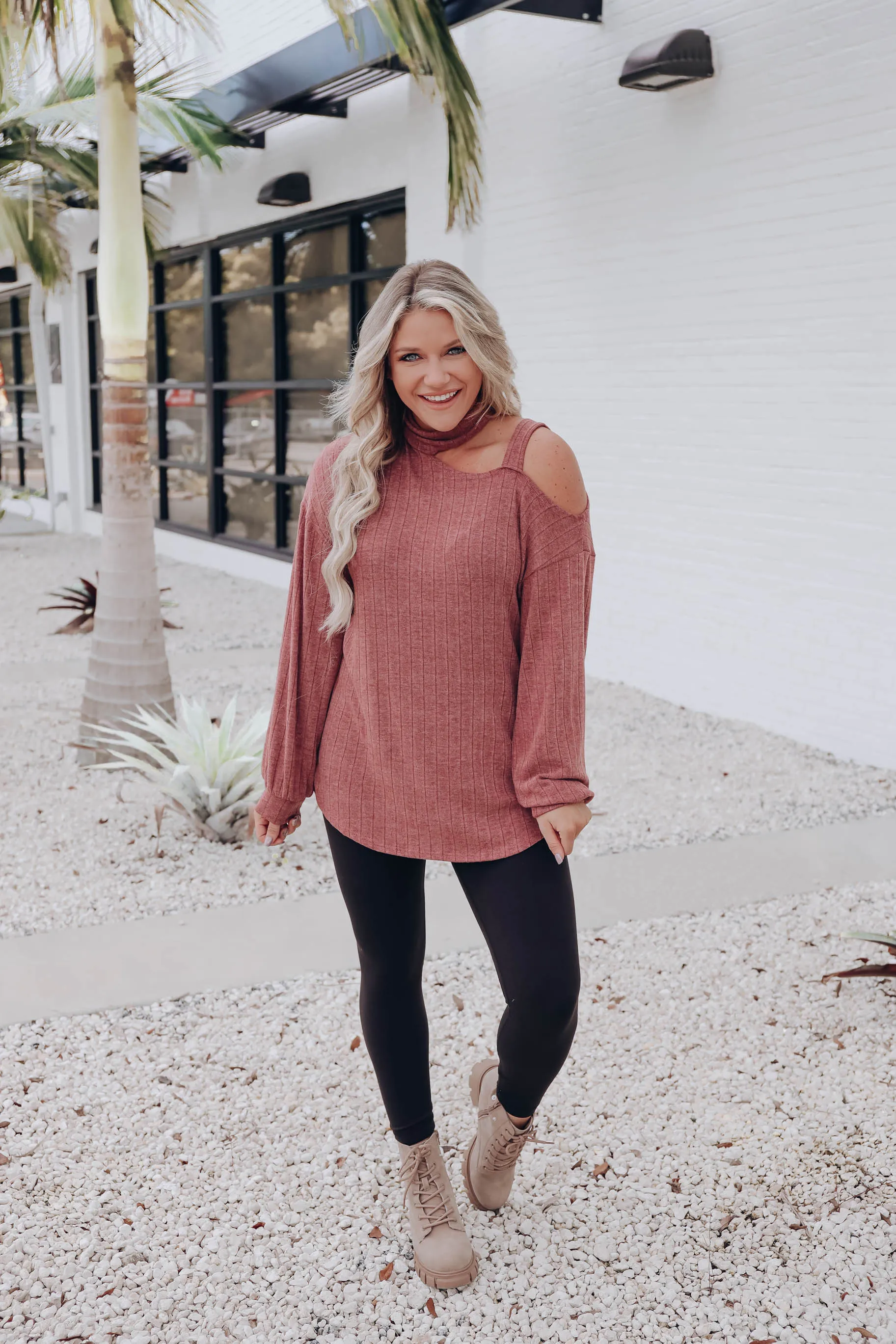 Maddox Off Shoulder Sweater