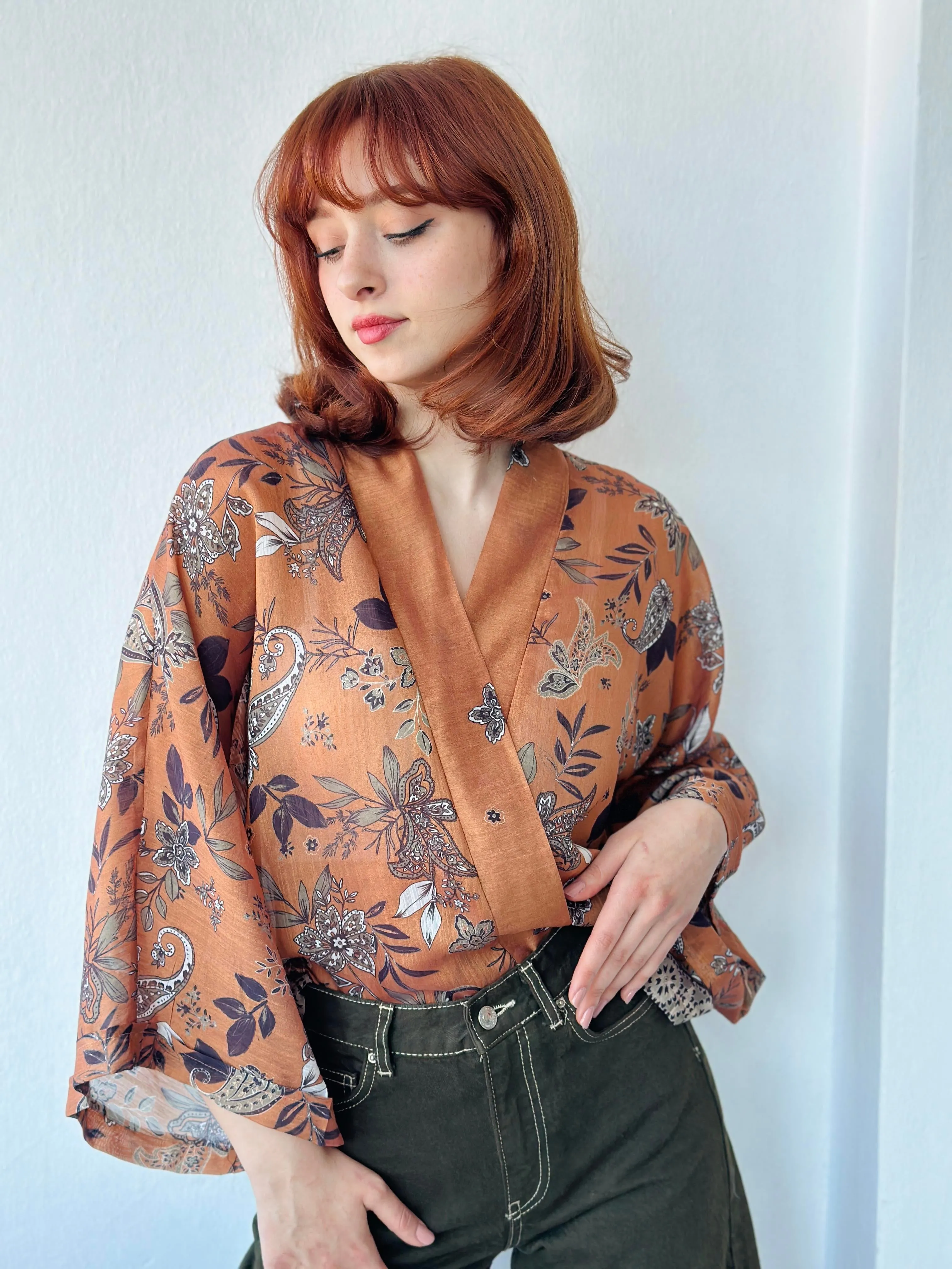 Mandarin Dream Mini Kimono