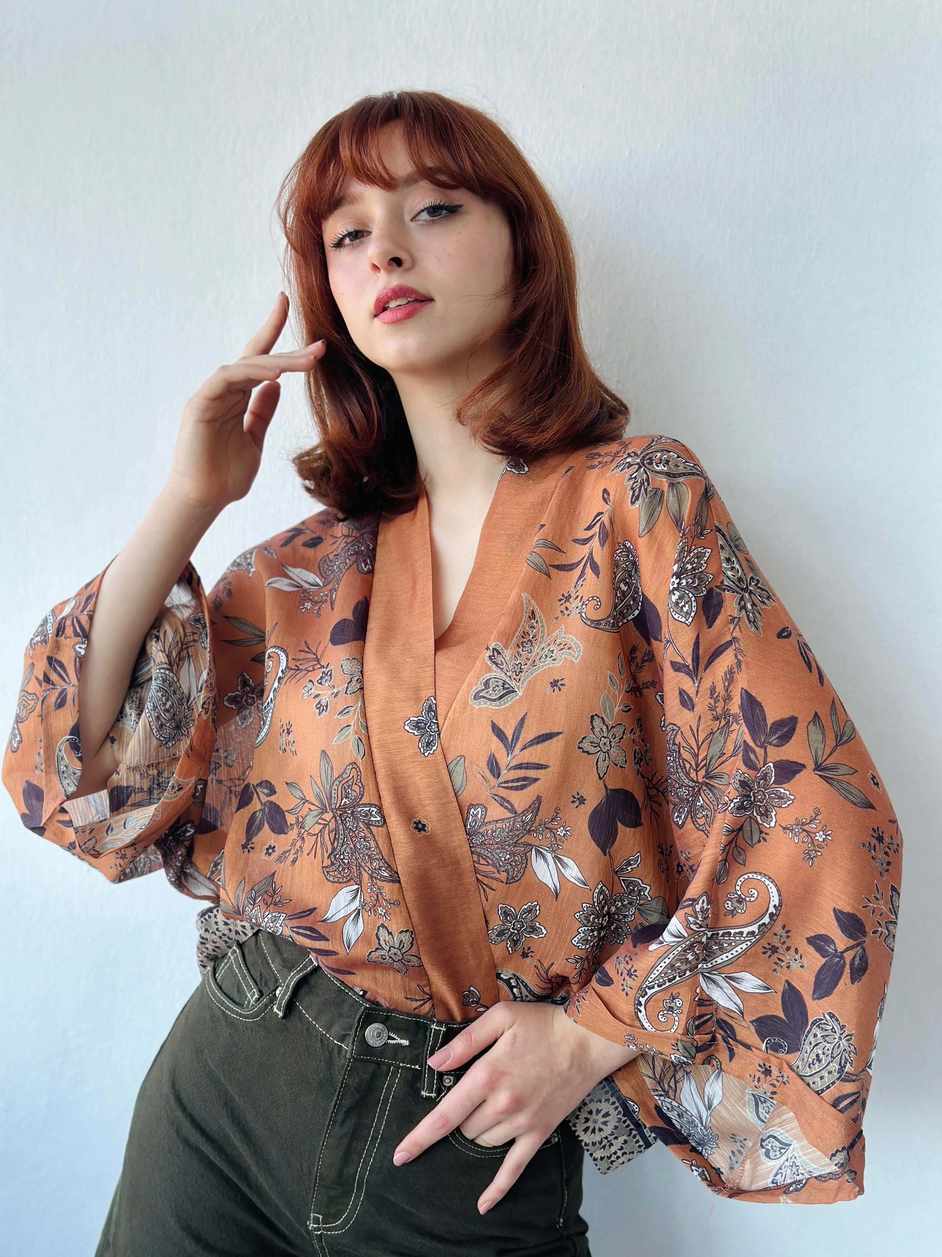 Mandarin Dream Mini Kimono