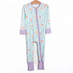 Mystical Maids Bamboo Zippy Pajama, Blue