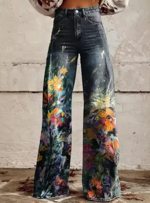 Nadine | Boho Spirit Wide-Leg Pants