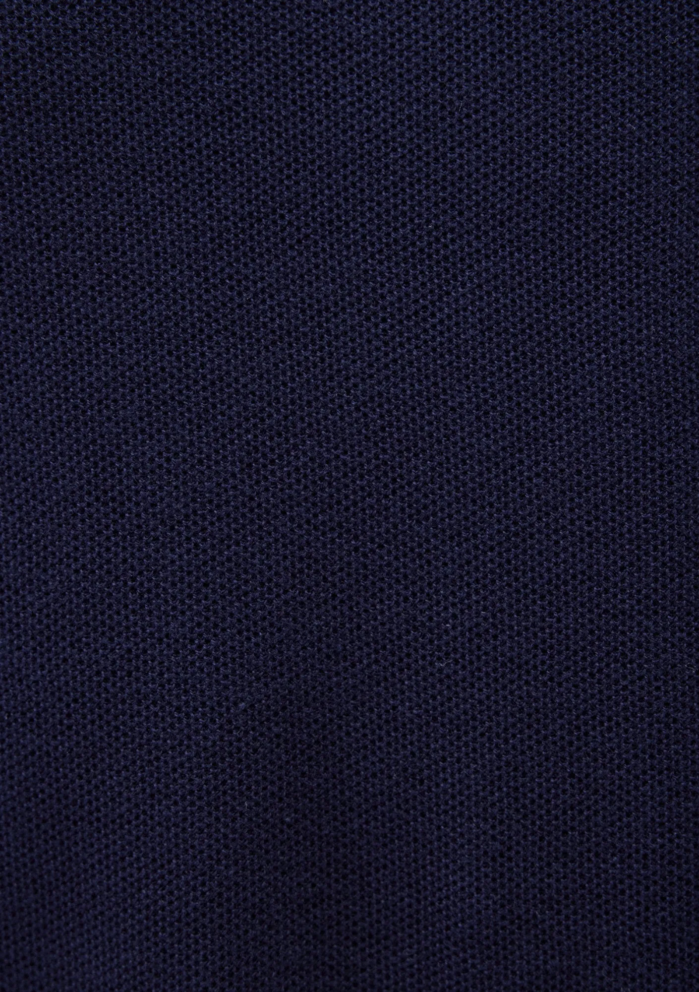 Navy Knit Polo