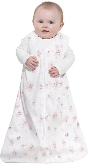 New in package! Halo Innovations HALO SleepSack Wearable Blanket Cotton Wildflower Blush, Size SM, Small! Birth to 6 Months!