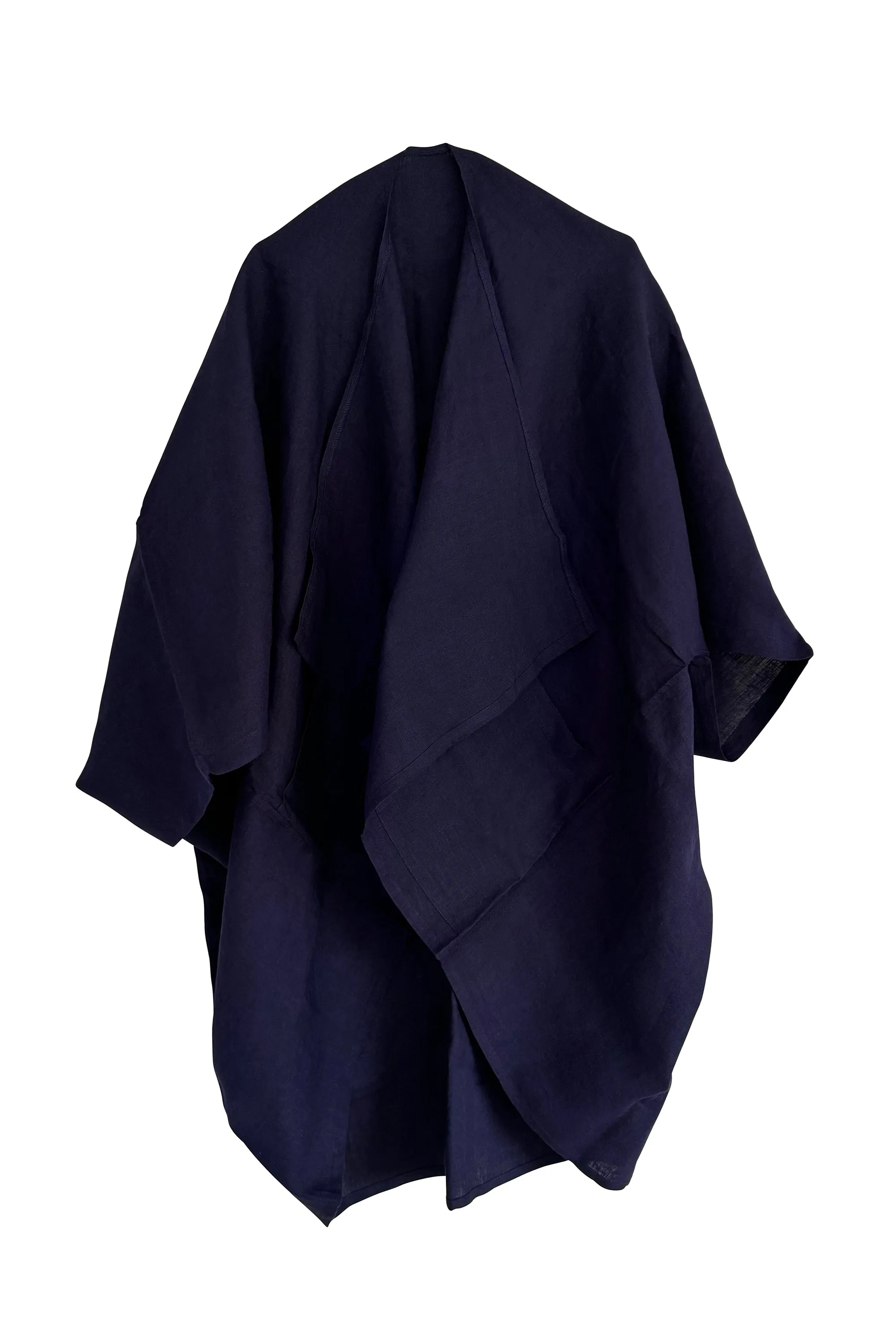 NEW! LINEN Kimono Dark Navy