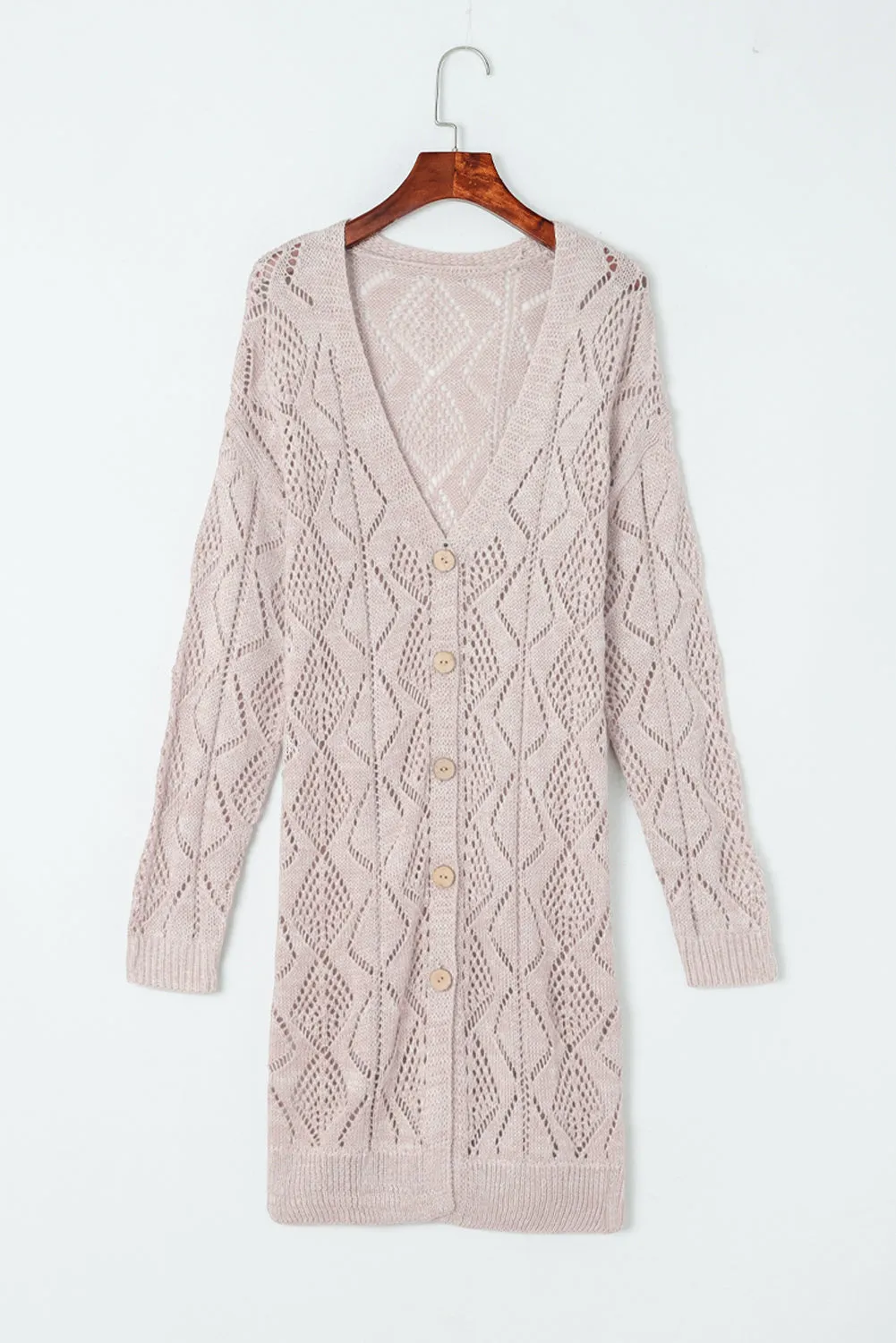 Oatmeal Knit Cardigan