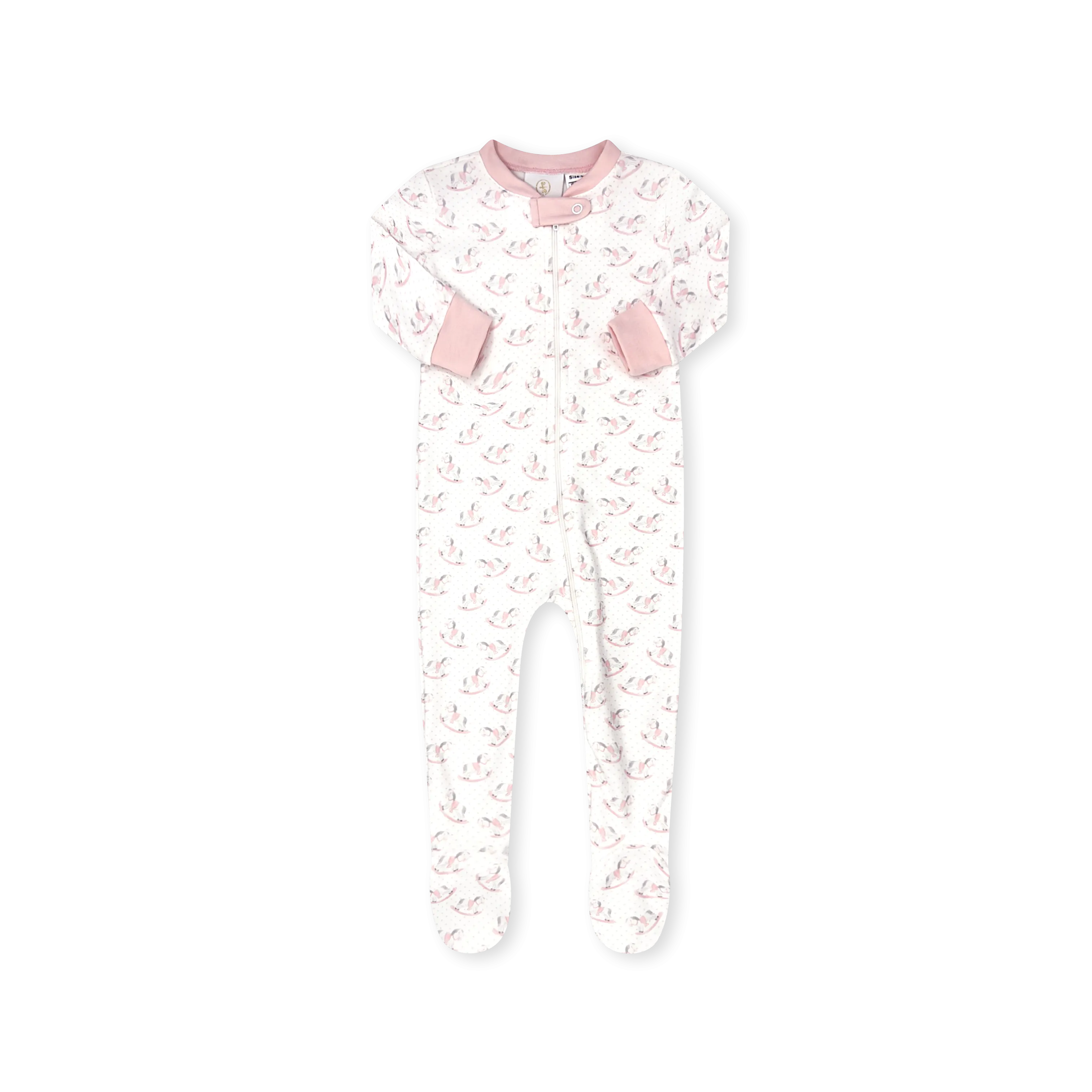 Once Upon A Time Footie - Rock a Bye Baby, Park Pink