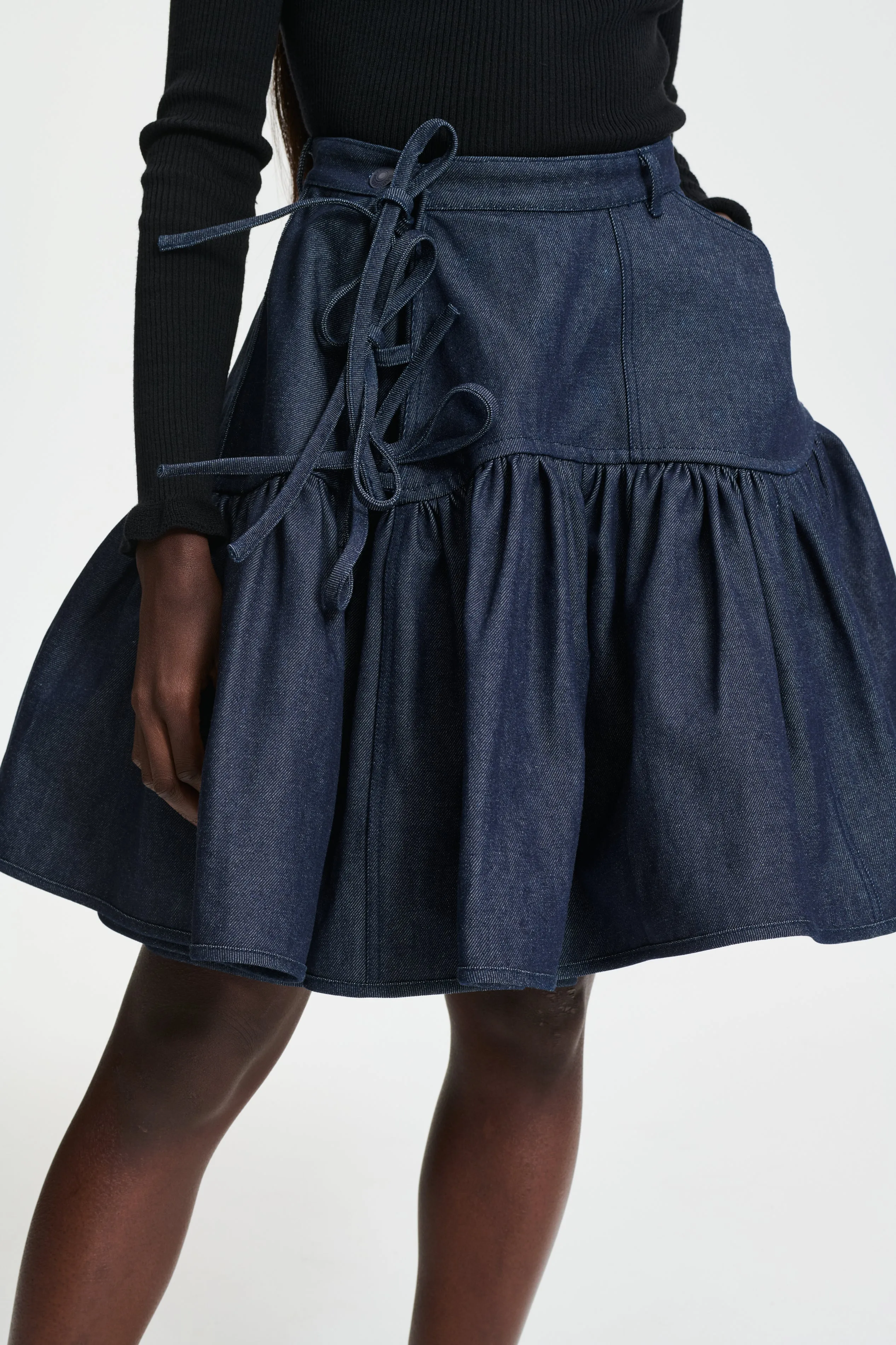 OPRAH | SKIRT DENIM INDIGO
