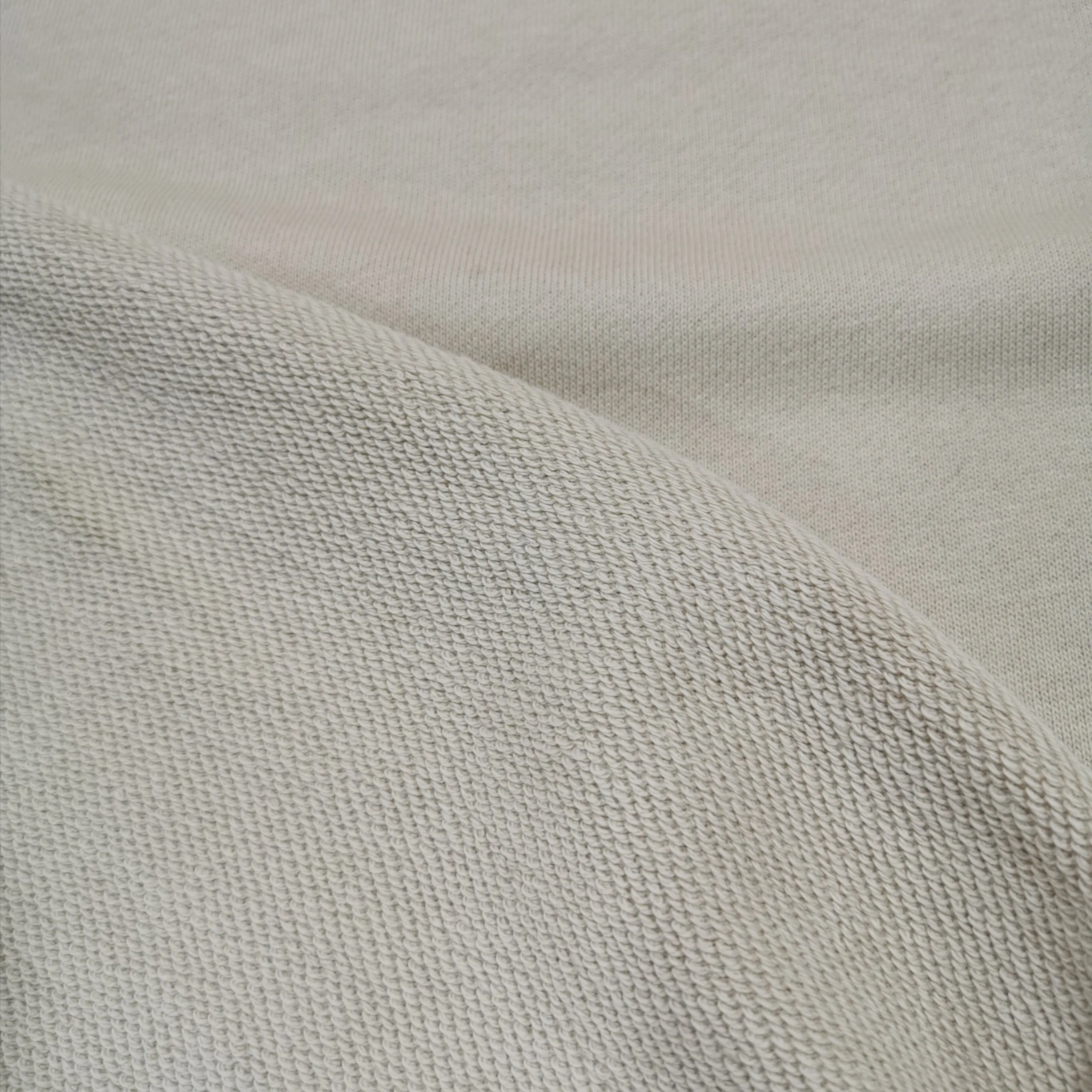 Organic Cotton, Vegetable Dyed Loop Back, Jute