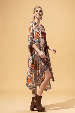 Paisley Petal Kimono