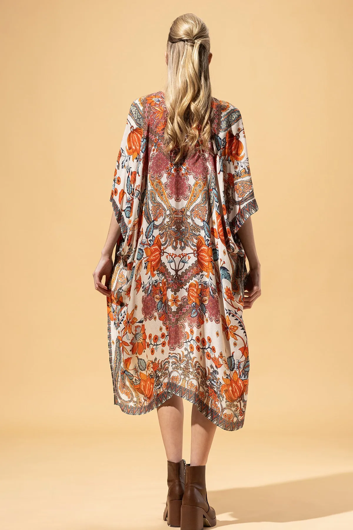 Paisley Petal Kimono