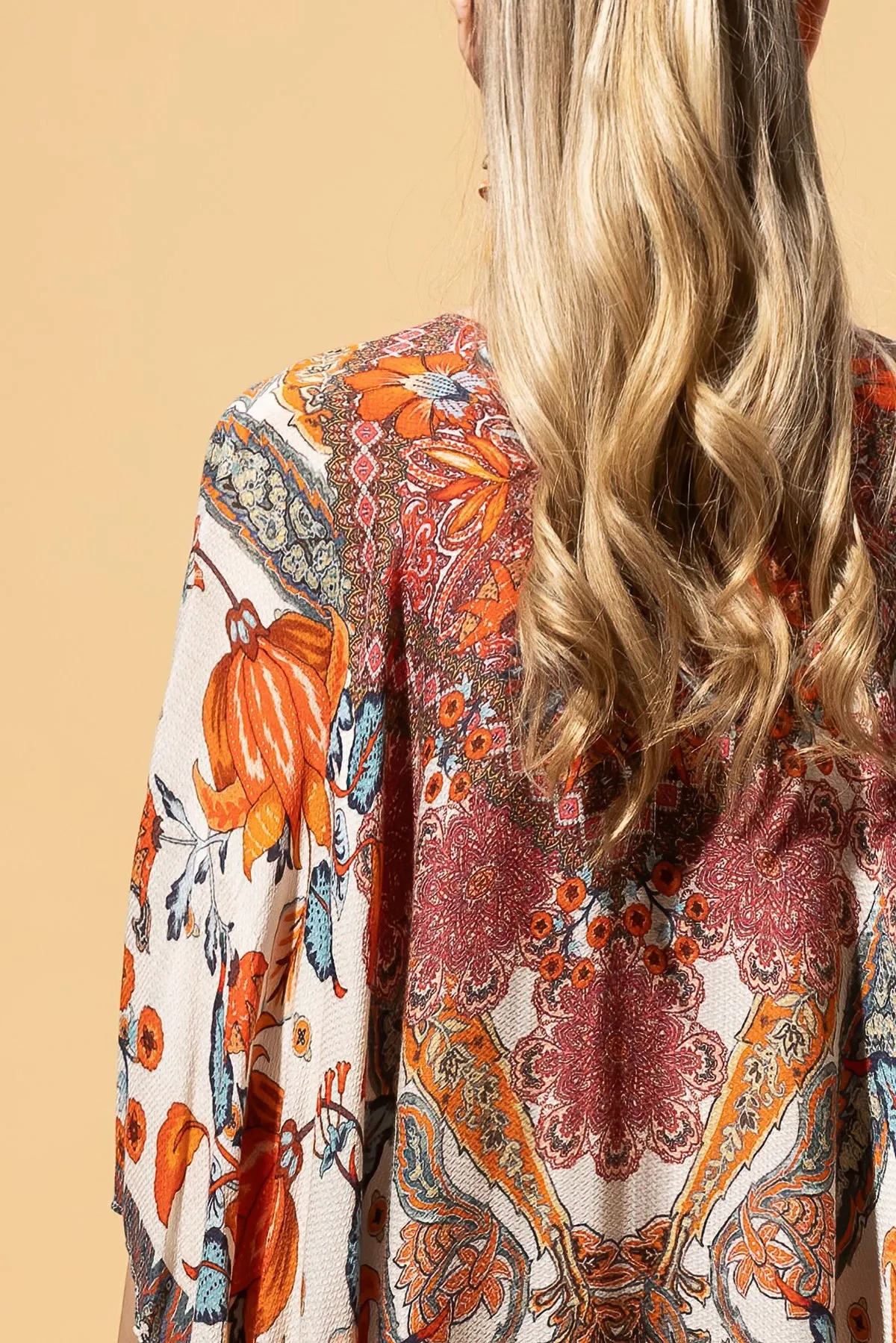 Paisley Petal Kimono
