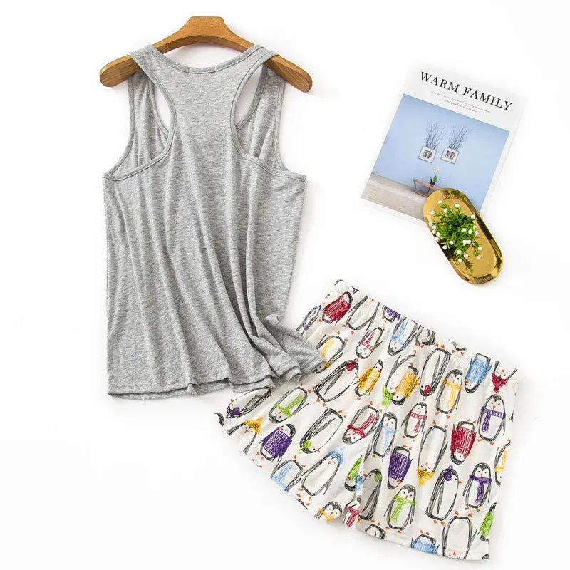 Pajama vest set
