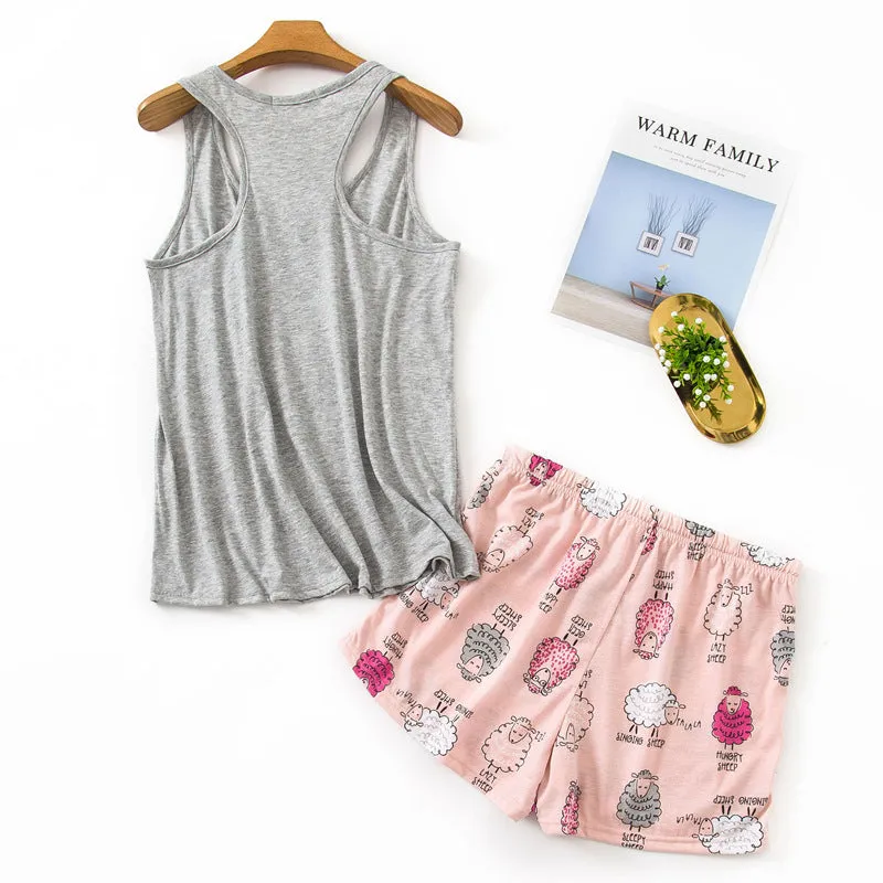 Pajama vest set