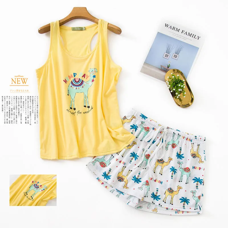 Pajama vest set