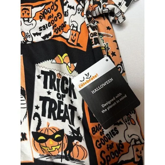 Pajamas Women's Large‎ Trick or Treat Shorty Pajama Set, 2-Piece Cozy
