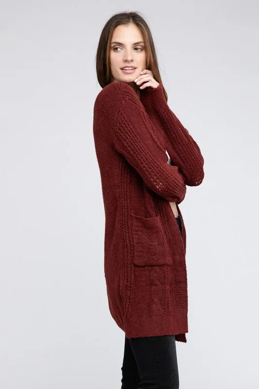 Palmer Knit Cardigan With Pockets