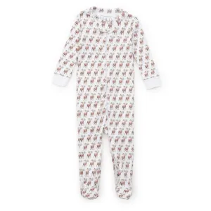 PARKER ZIPPER PAJAMA - FESTIVE DEER
