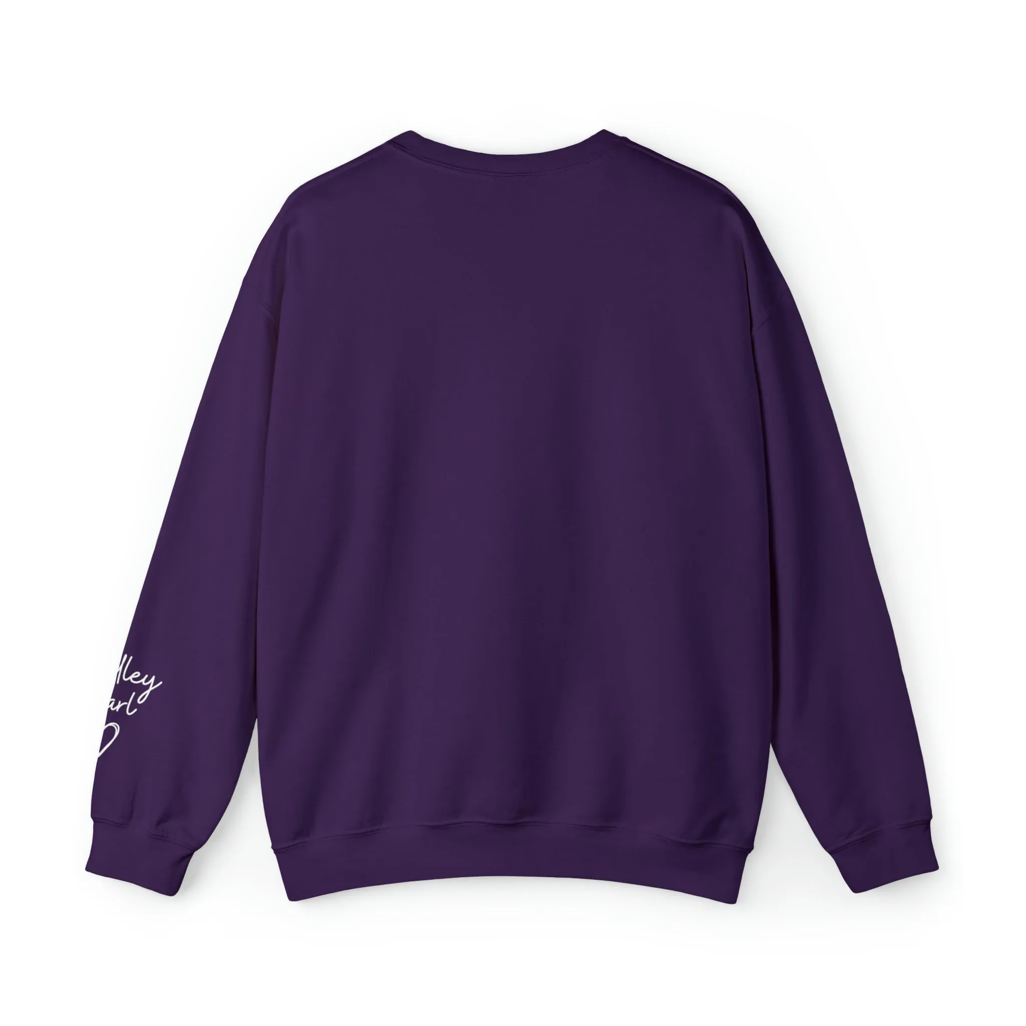 PERSONALIZED - Front and Sleeve Mamaw/Mimi/Mama Crewneck Sweatshirt