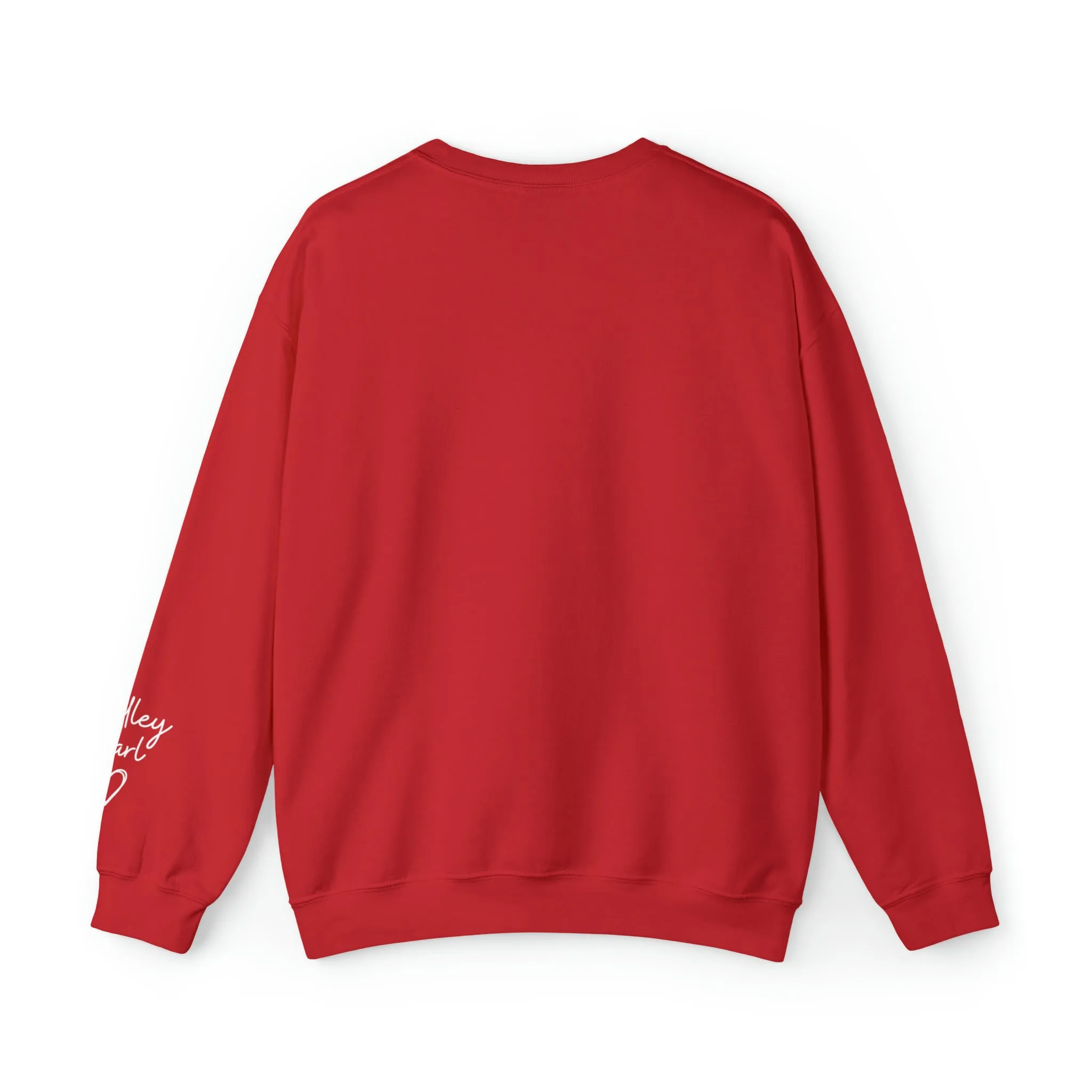 PERSONALIZED - Front and Sleeve Mamaw/Mimi/Mama Crewneck Sweatshirt