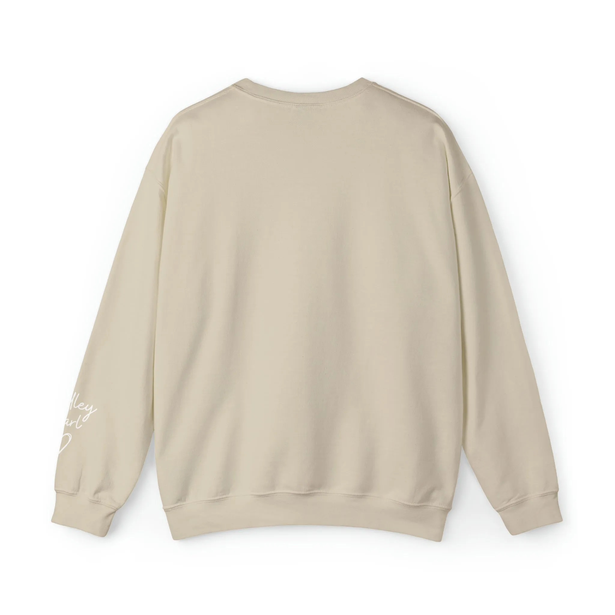 PERSONALIZED - Front and Sleeve Mamaw/Mimi/Mama Crewneck Sweatshirt