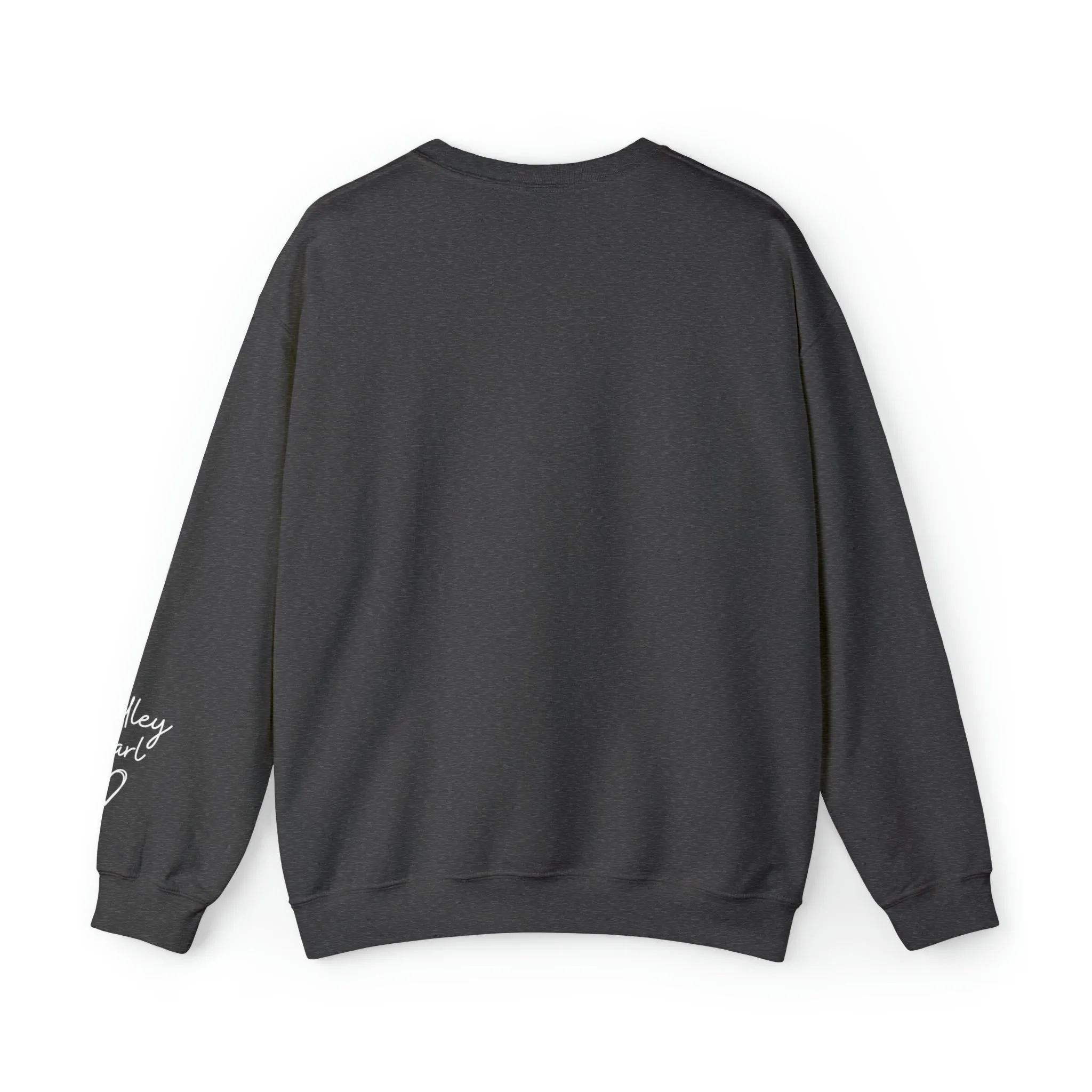 PERSONALIZED - Front and Sleeve Mamaw/Mimi/Mama Crewneck Sweatshirt