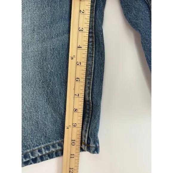 Pilcro Anthropologie Denim Shorts Women 26 Blue Bermuda