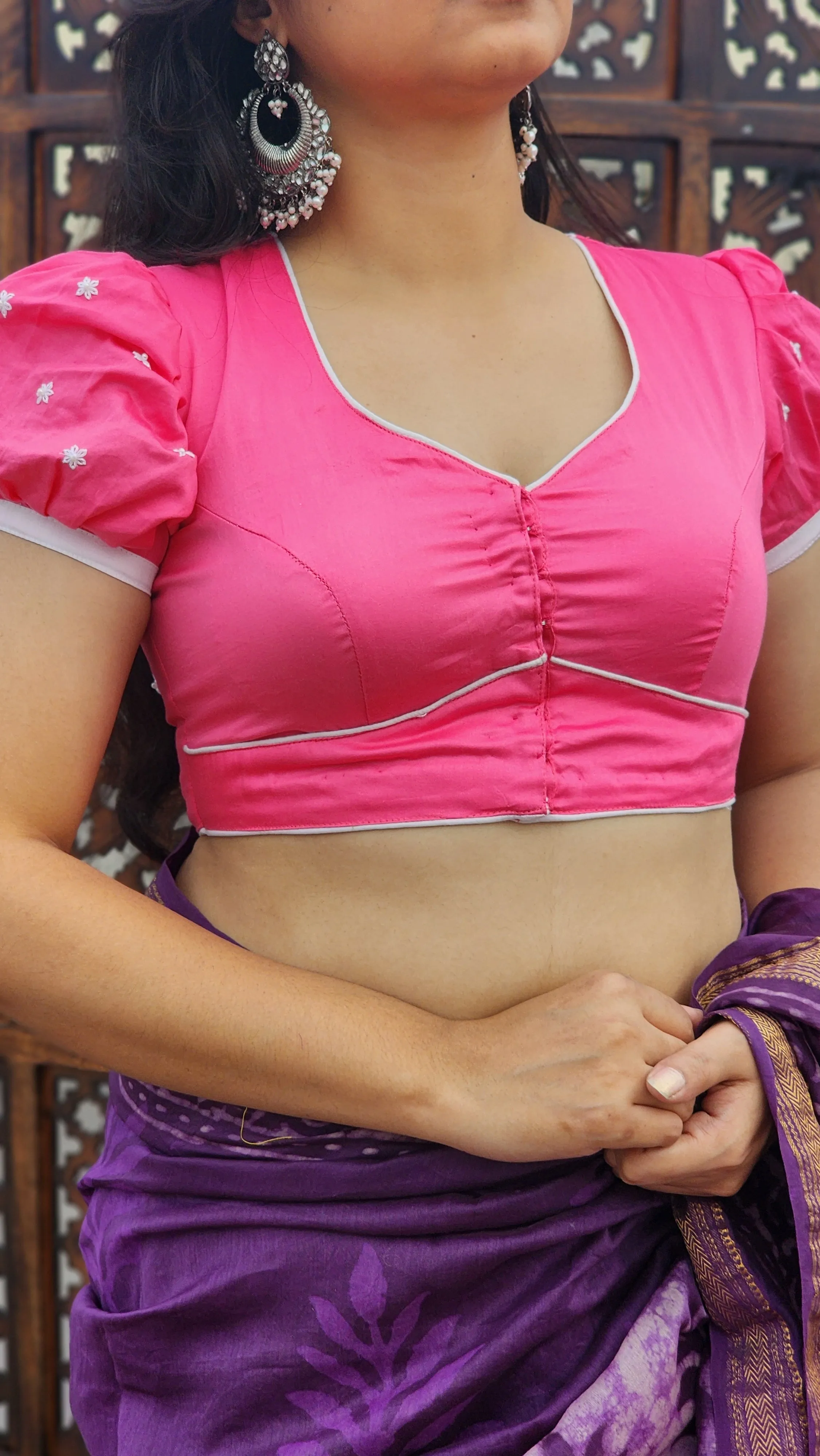 Pink Bloom Blouse