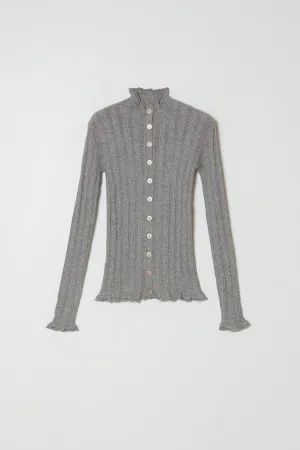 POINTELLE CARDIGAN