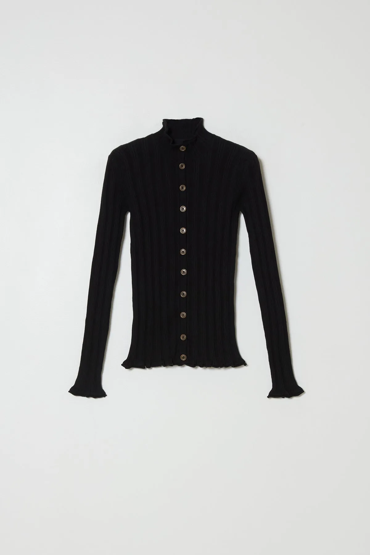 POINTELLE CARDIGAN