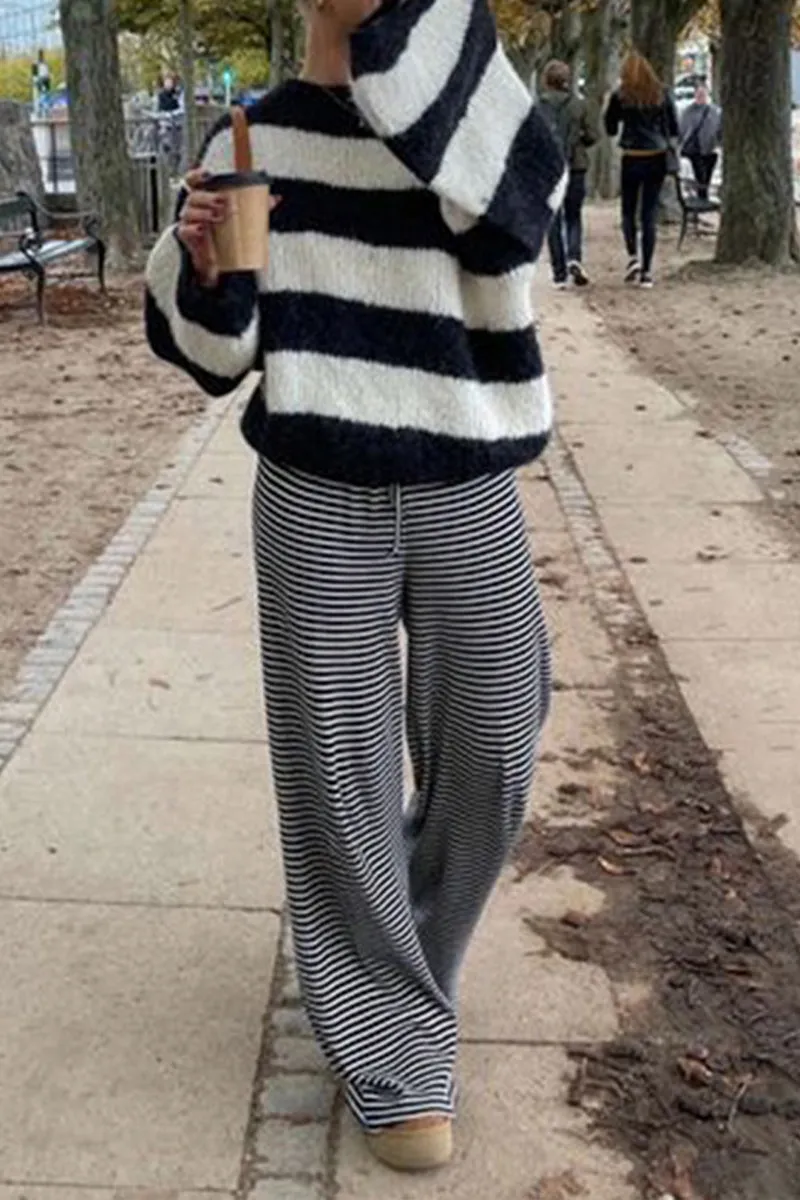 PR3054 Stripe Loungewear Pants