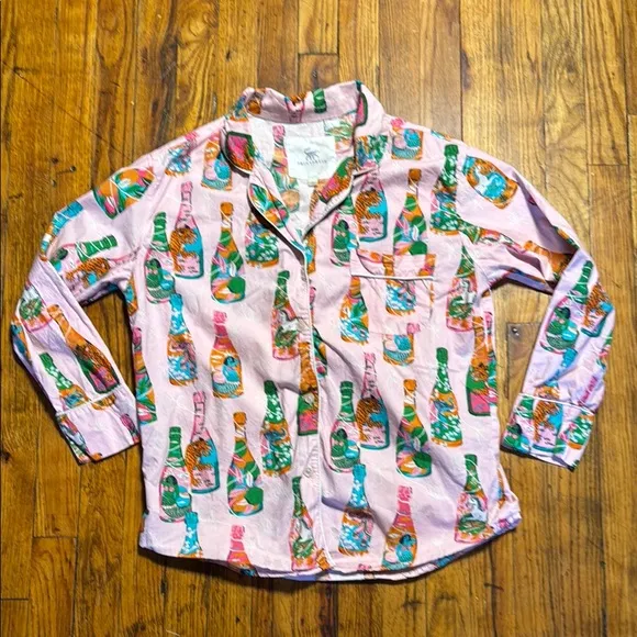 PRINTFRESH Women's Pop the Bubbles Colorful Pajama Set Animal Fantasy Size XS