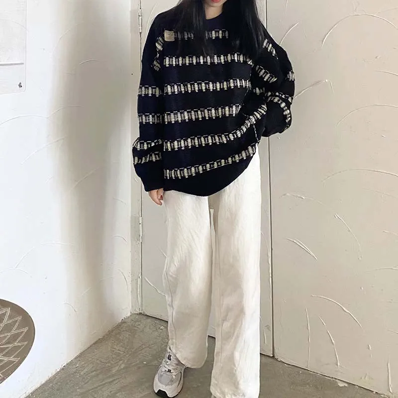 "HARAJUKU BLACK VINTAGE" SWEATER N032306