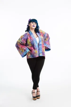 "Purple Haze" Kimono Hipster