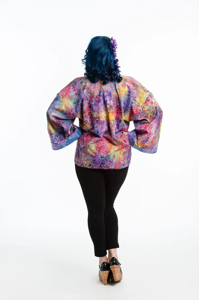 "Purple Haze" Kimono Hipster