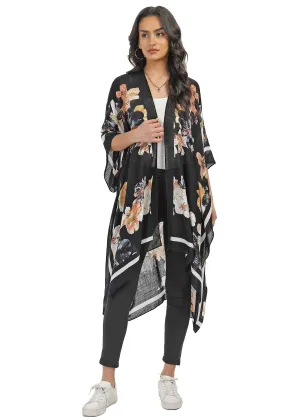 Rachel Roy Oversized Floral Kimono