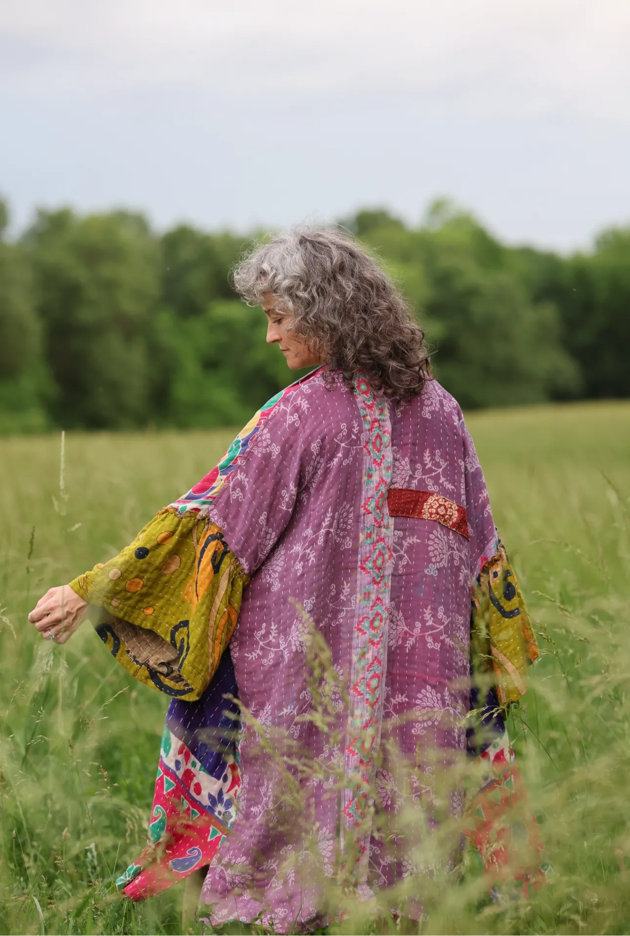 Rahabs Rope Kantha Kimono