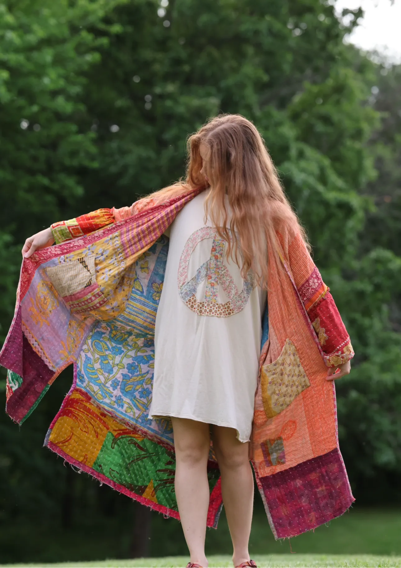 Rahabs Rope Kantha Kimono