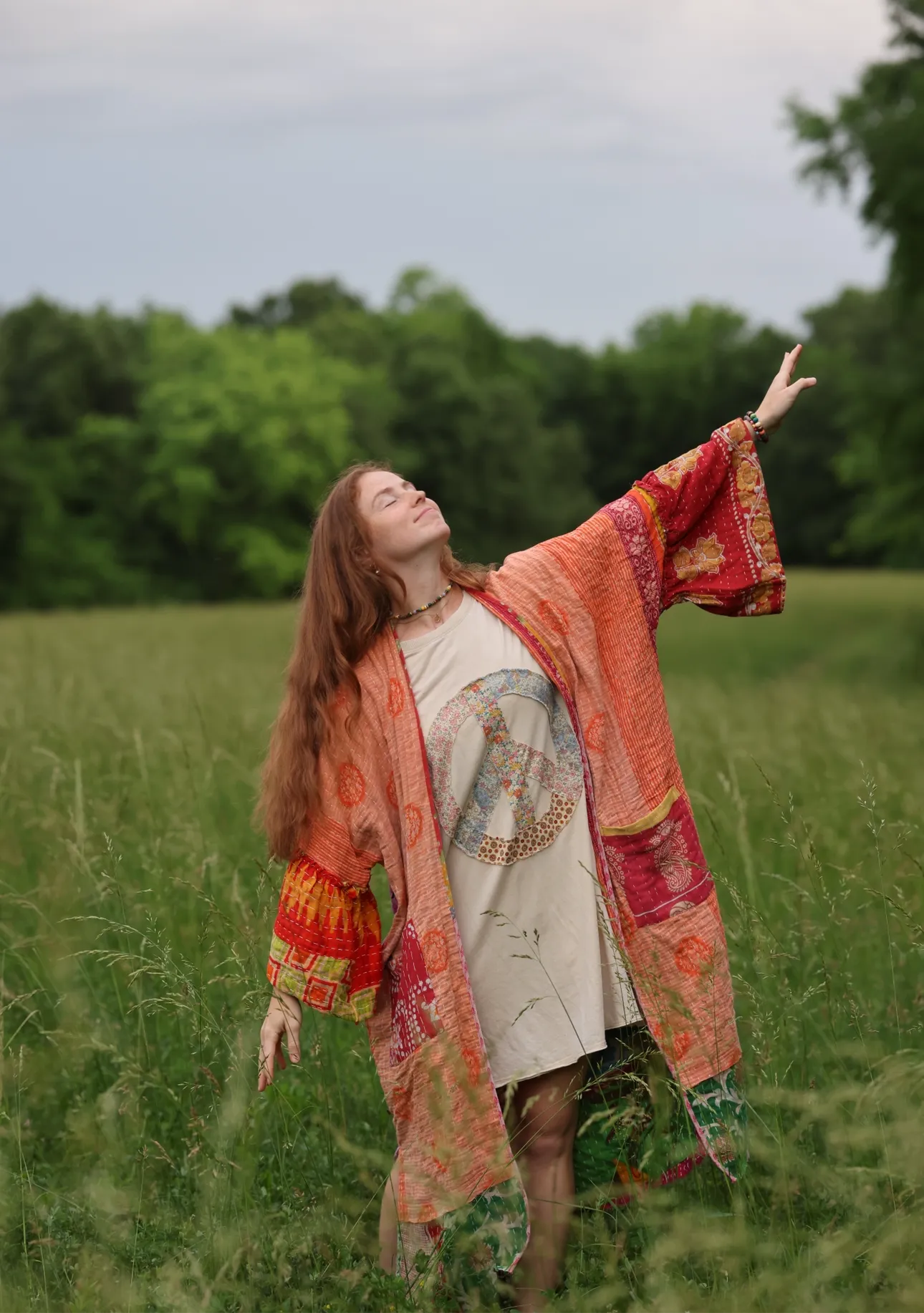 Rahabs Rope Kantha Kimono
